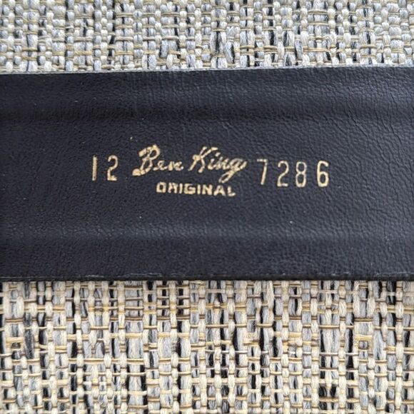 Vintage & NEW Ben King leather belt may